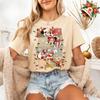 2025 Christmas Mouse Women Unisex Summer TShirt Family Matching Set Casual Unisex LooseFit ShortSleeve Top Y2K