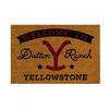 Yellowstone Welcome To Dutton Ranch Door Mat