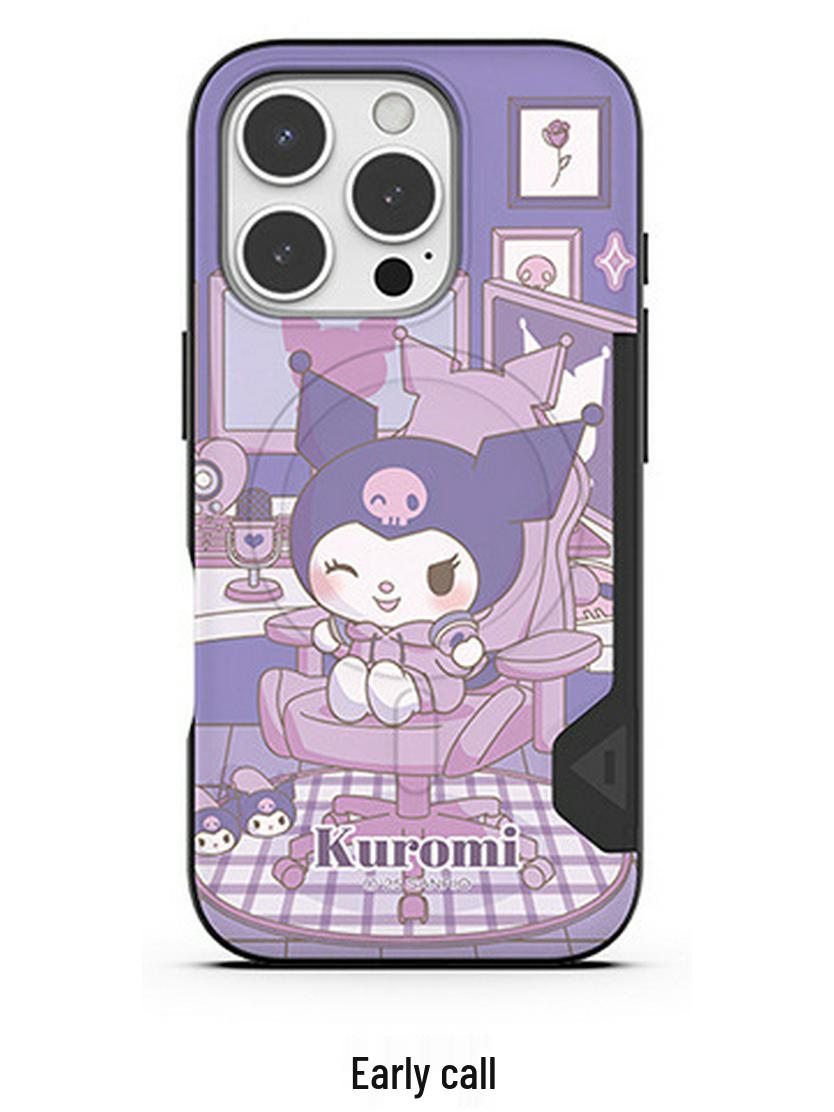 Hello Kitty & Kuromi iPhone 17 Pro Max Magnetic Card Slot Protective Case iPhone 17 Pro