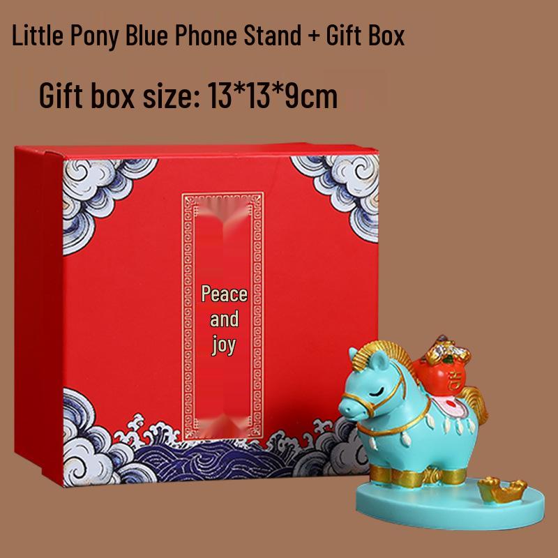 

Year of the Horse Mascot Phone Stand - Creative Riches Desktop Ornament & Gift