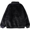 Li-Ning Comfortable Loose Warm Casual Fleece Jacket Men Jacket Black AFDT639-3