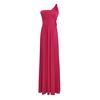 Sexy Women Multi-worn V-neck Wrap Around Design Robe Maxi Dress