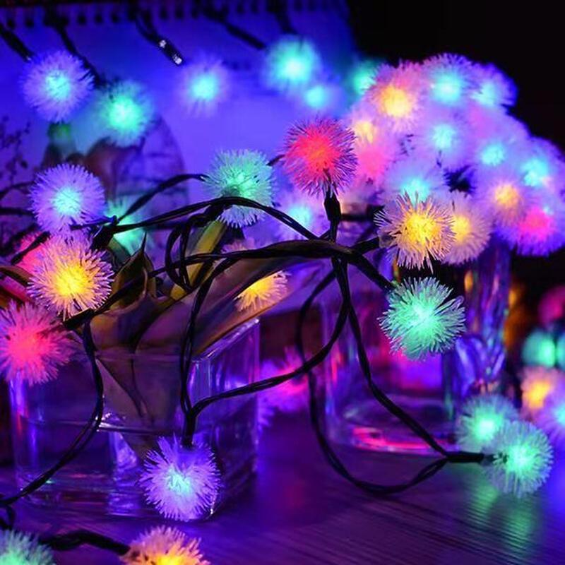 Lin Pan Solar Dandelion LED String Lights