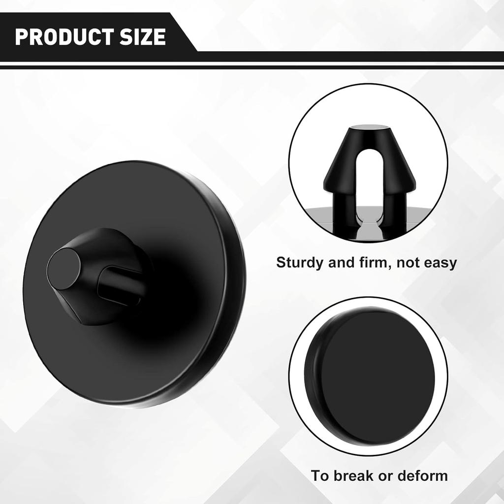 Frienda 12 Pieces Brake Switch Stopper Brake Pedal Pad Brake Light Switch Stopper Brake Switch Pad Clutch Pedal Stopper 90541-06036