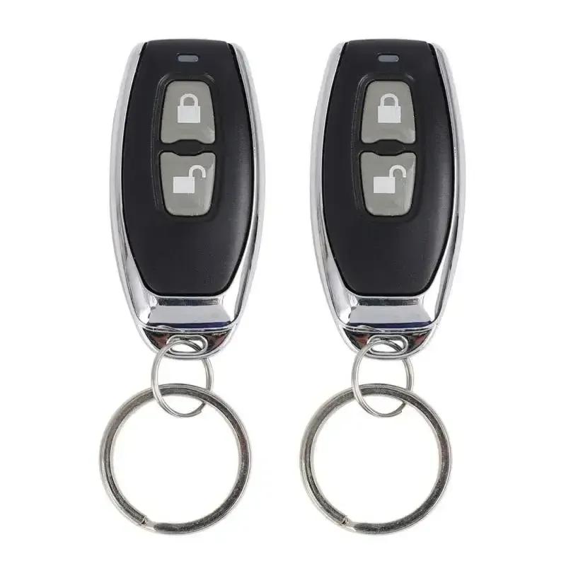 12V Universal Remote Control Entry System Car Central Control Lock with 4 Door Lock Actuators Keyless SMT Locate Parking