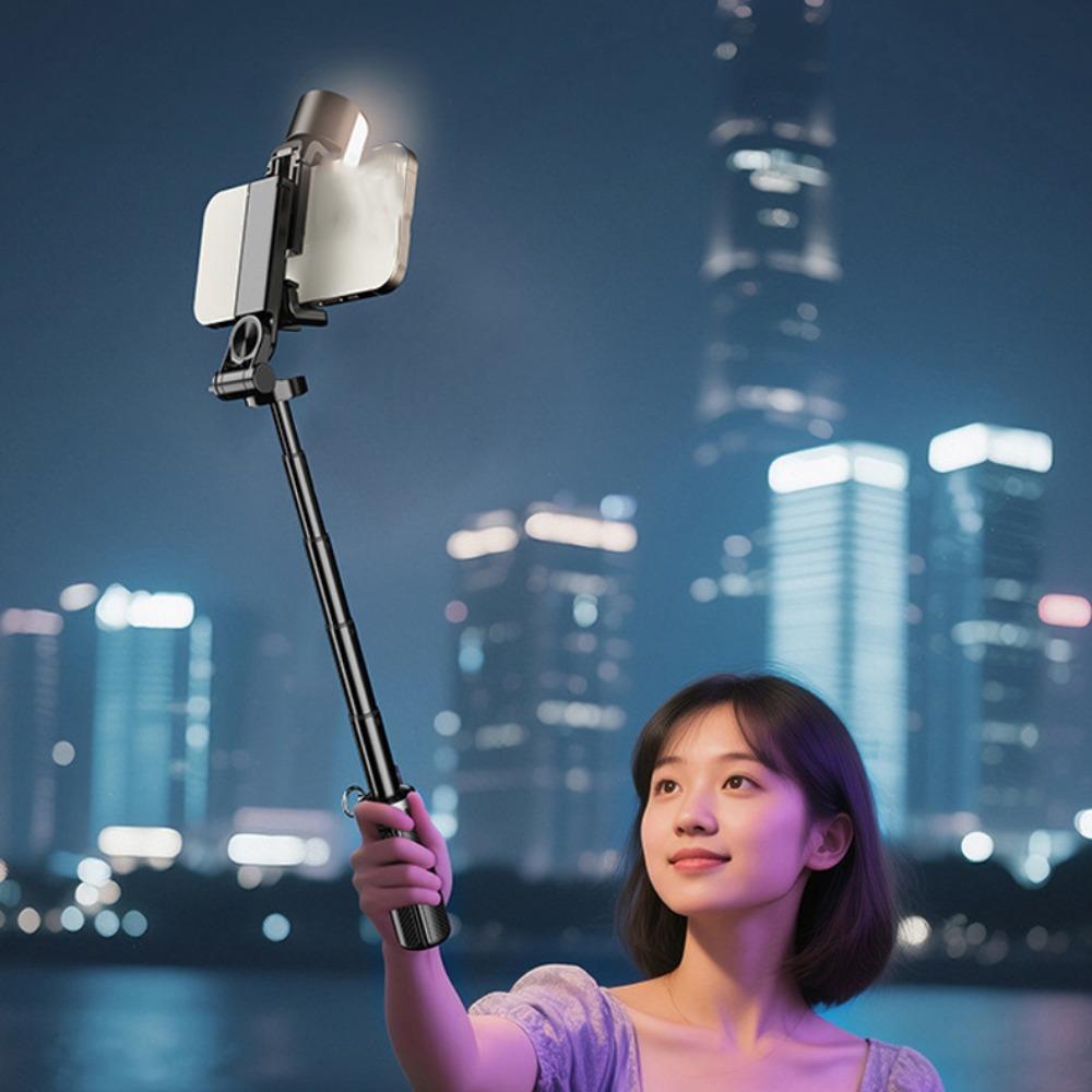 Adjustable Bluetooth Selfie Stick Extension Pole Selfie Stick Tripod Home