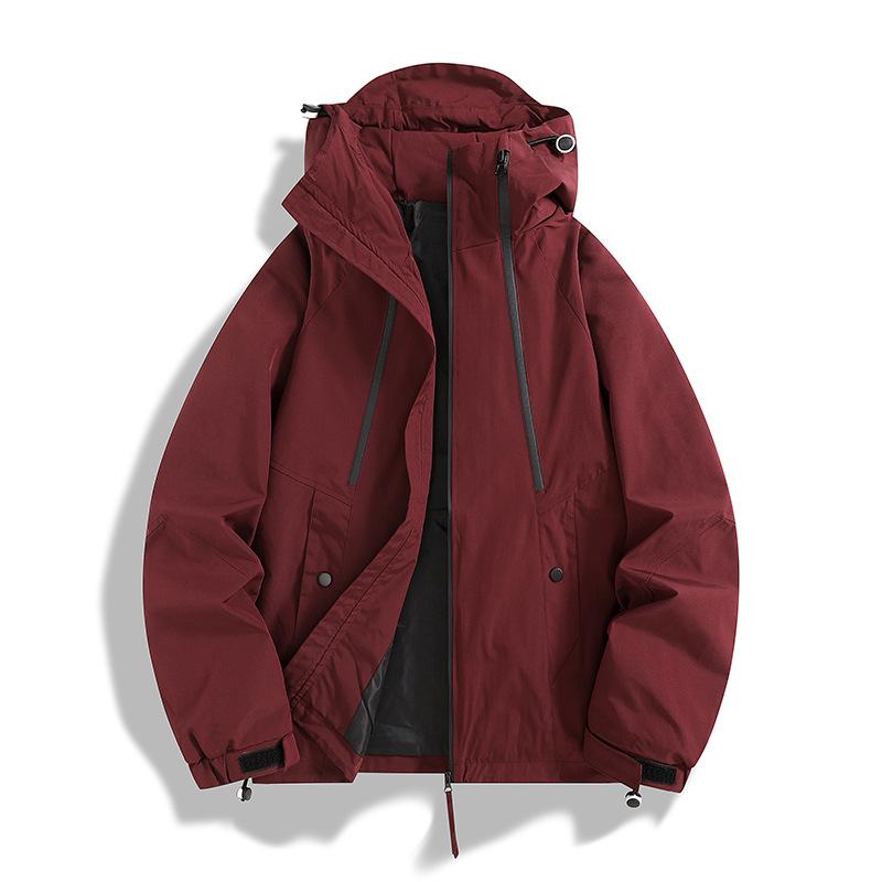 Верхняя одежда для штурма на открытом воздухе, Одежда для альпинизма, Ветрозащитная и водонепроницаемая куртка для кемпинга с большим карманом