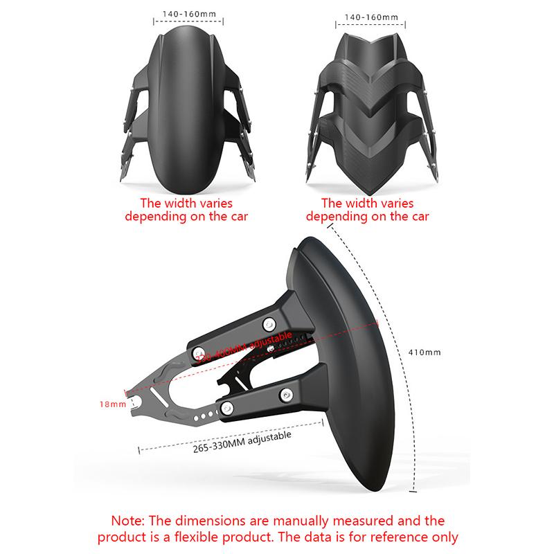 Universal Motorcycle Rear Fender Wheel Cover Mudguard Bracket Fender Splash Guard Rear Mud Guard Springer 150Nk Kawasaki Z250Cb1