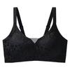 Oudifen High-end Relief Jacquard Chinese Style New Chinese Style Large Chest Gathered Full Cup Lace Seamless and Steel Ring Sexy Bra