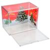 Christmas Display Box Acrylic Transparent Display Box Model Blind Box Storage Display Cabinet Christmas Gift Display Box