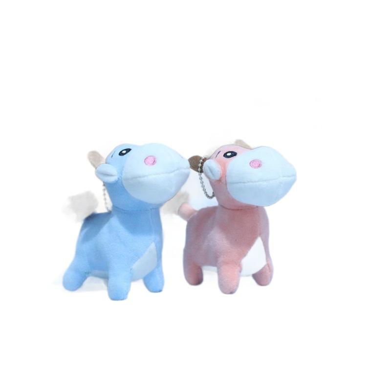 Donkey Plush Sweet Keyring Charming Cartoon Soft Toy For Bags And Fun Accessories