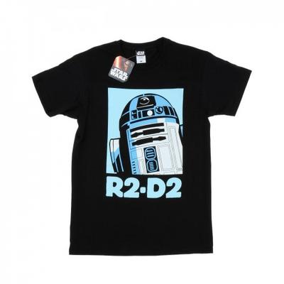 Camiseta masculina com pôster R2-D2