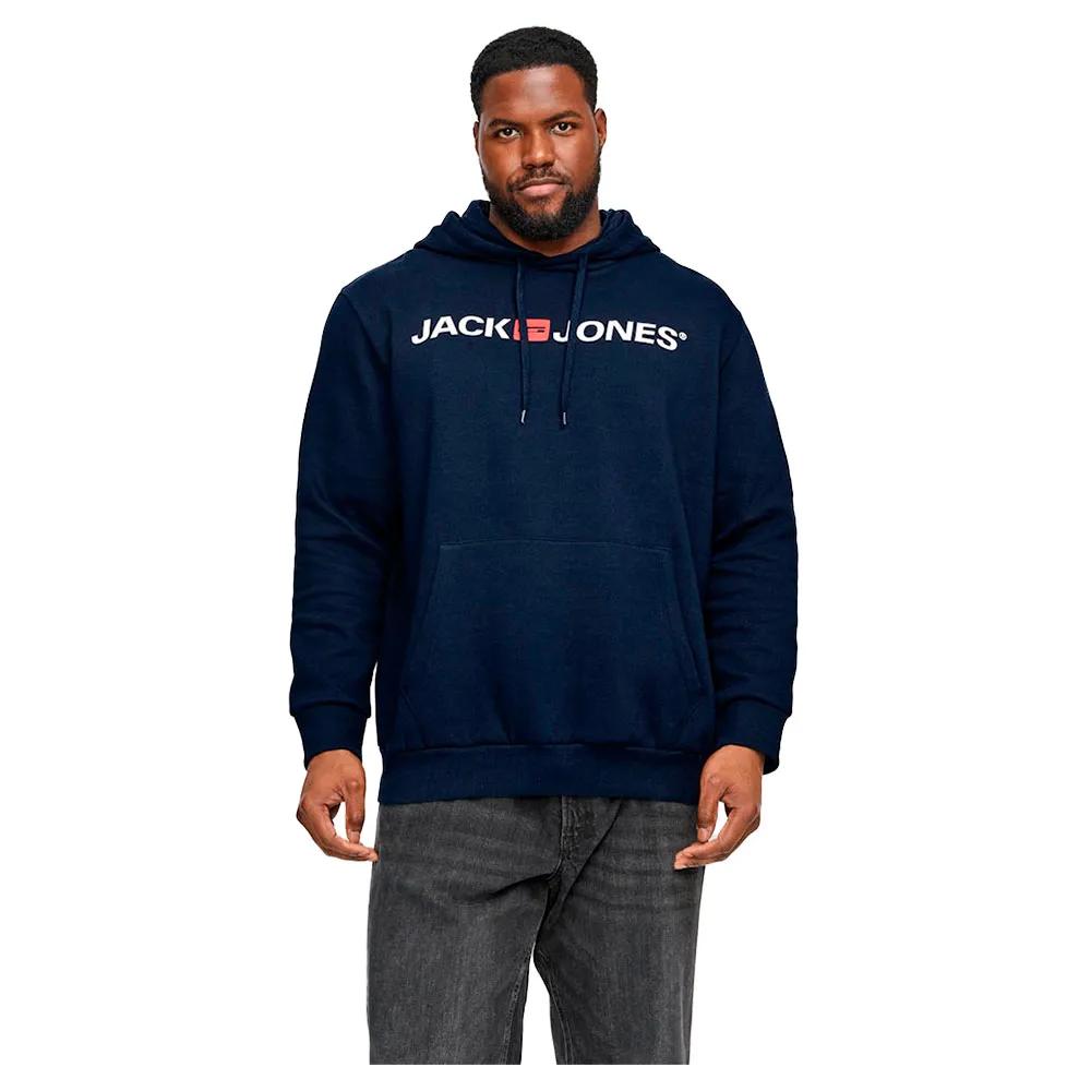 

Jack & Jones Толстовка с капюшоном Corp Old Logo Plus Size 6XL
