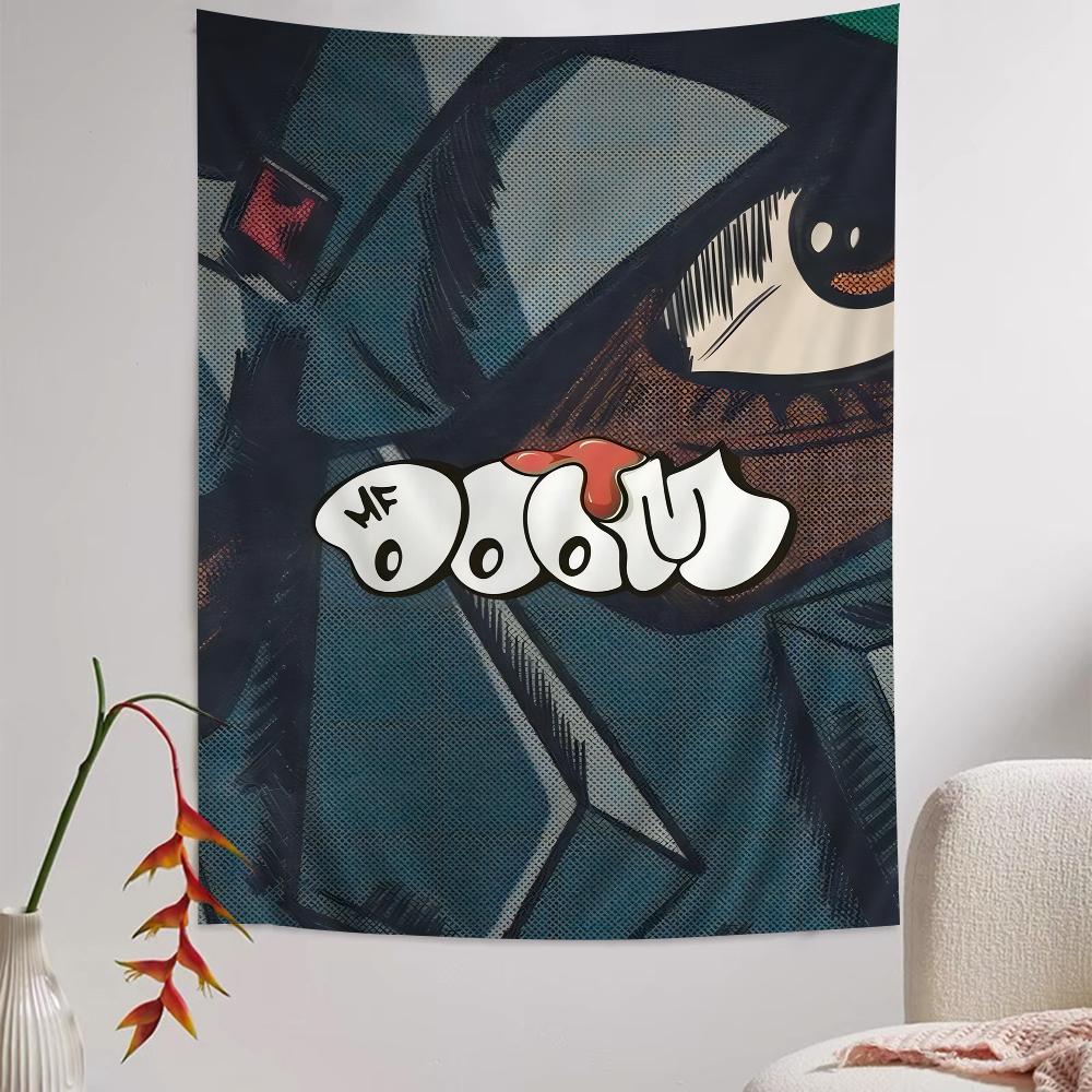 MF DOOM Buntes Wandteppich Wandbehang Hängendes Tarot Hippie Wandteppiche Schlafsaal Heimdekoration