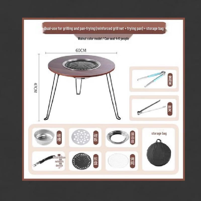 ZISIZ Outdoor Camping Stove & Grill