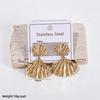 Retro European & American Geometric Starfish Snake Pearl Dangle Earrings