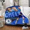 Chelsea Fc Football Player Blanket Ultrasoft Suitable For Office Picnics Chair Four Seasons Universal Digital Print