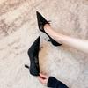 Fashion Fashion Mesh Lace Embroidery Bowknot Women Pumps Elegant Pointed Toe Office Thin High Heels Female Summer Party Dress Shoes
