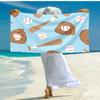 Ultra-Soft Beach Towel with Baseball Theme,Ideal for Pool - Camping, Diving - Perfect Travel Essential, Vibrant Beach Towel.