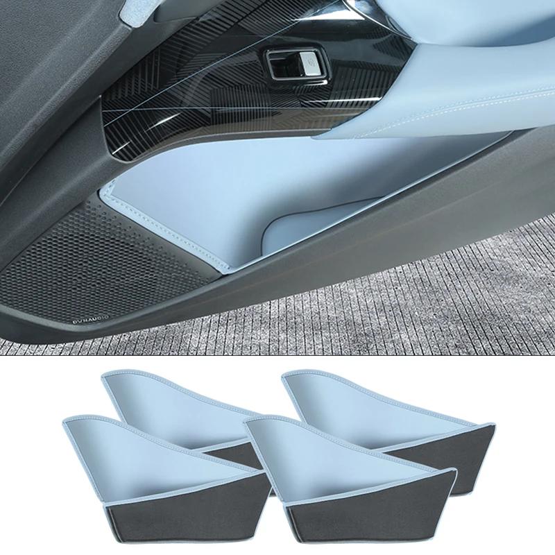 For BYD Seal EV 2022-2023 Door Panel Storage Bag Door Slot Mat Anti-slip Noise Reduction Mat Interior Anti-scratch Auto Supplies