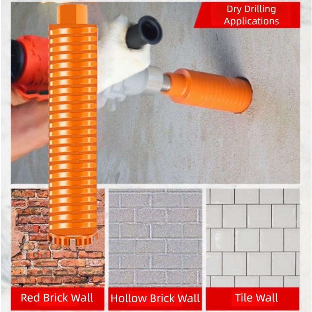 Dry Wet Hammer Threaded Core Drill Bit Concrete Core Drill Bit  Concrete Drilling