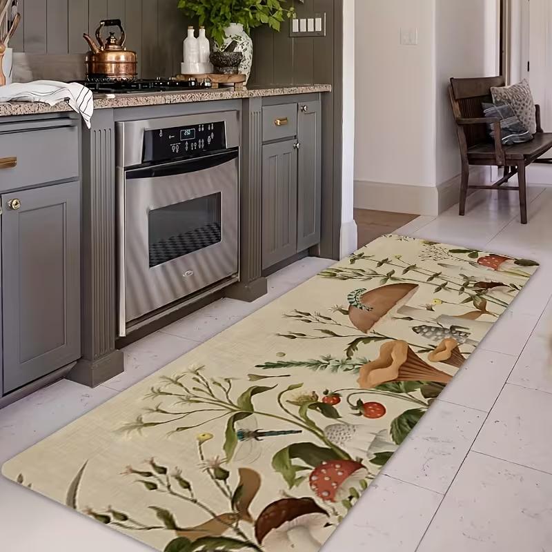 

The Dreamy Forest Mushroom Long Carpet Is and Easy To Maintain Kitchens Bedrooms Entrances Living Rooms Home Decor Carpets 40X120CM