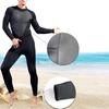 3mm One-piece Swimsuit Full Long Sleeve Diving Suit Back Zipper Swimsuit for Scuba Diving Surf