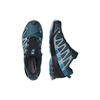 Salomon XA Pro 3D V8 Gore-Tex Comfortable Fabric Durable Low-Top Casual Running Shoes Men Sneakers Blue Gray 416292