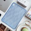 For IPad Case 7th 8th 9th 10th Generation Air 3rd 4th 5th Pro 11 Inch Mini 6 Tablet Cover Cases Wave Texture Transparent Soft