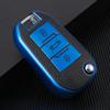New TPU Car Flip Key Case Cover Shell For Peugeot 208 308 408 508 2008 3008 4008 5008 Accessories