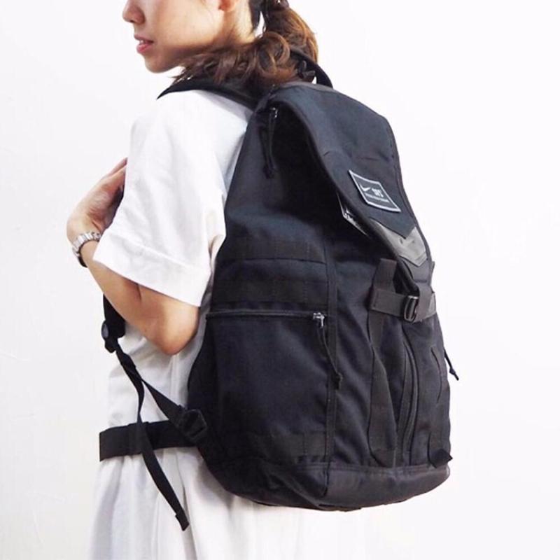 Nike Polyester Backpack Regular Unisex Black Casual BA5550-010
