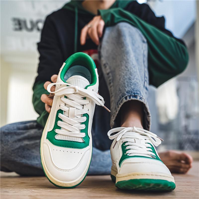 2024 Новая Мужская Повседневная Обувь Модные Кроссовки Плоская Толстая Подошва Мужская — фото 7