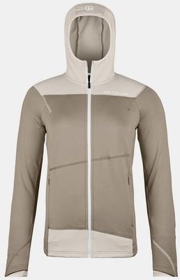 Jacket Ortovox Fleece Light Hoody W (87121) Gray Sand