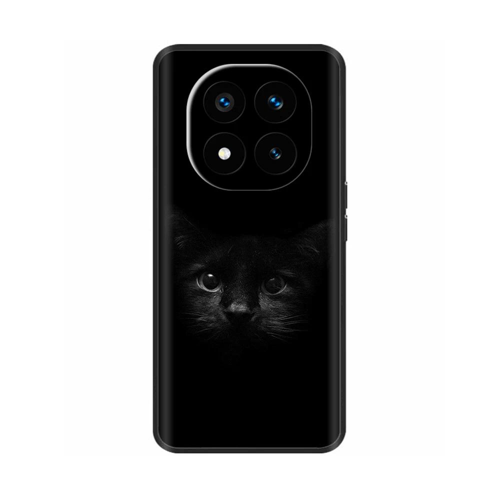 Cute Cat Panda Case For Xiaomi Redmi Note 14 Pro Case Phone Back Cover Soft Liquid Silicone Casing For Redmi Note14 14Pro 4G 5G