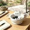 Festive Home Party Decor Halloween Candy Bowl Bat Shape Ceramic Serving Dish Cute Ghost Figurine Bowl Tabletop Decoration for Snacks And Storage