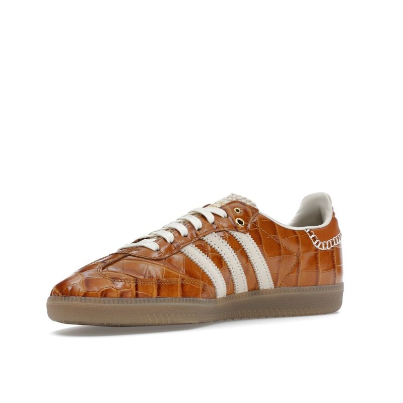 adidas Wales Bonner x Samba OG Croc - Night Brown Unisex Sneakers Supplier-Color Wonder-White JH9826