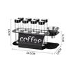 Coffee Bean Sealed Jar Display Rack Transparent Storage Tube with One-way Exhaust Valve Airtight Aroma Jar for Coffee Storage KFS-fc98