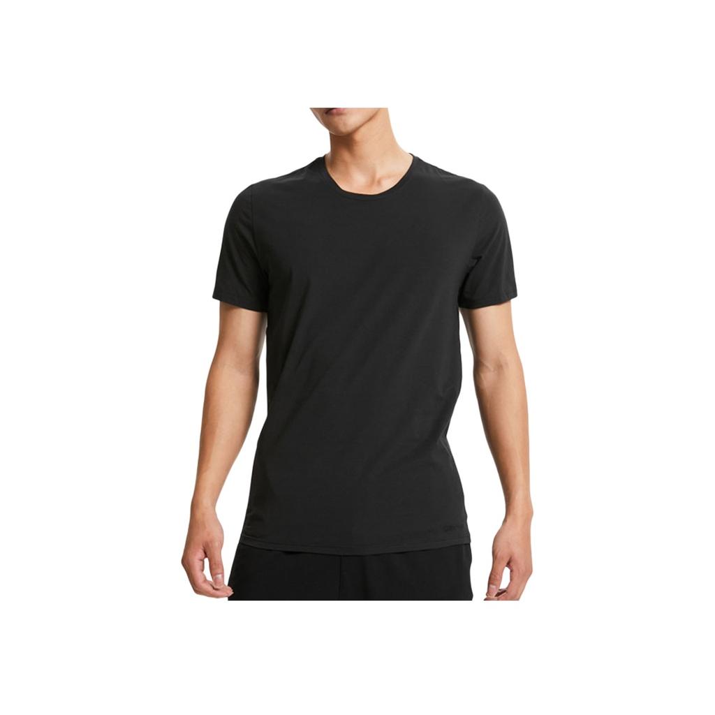 Calvin Klein Solid Fitted T-Shirt Men T-Shirts Black NB2903-UB1