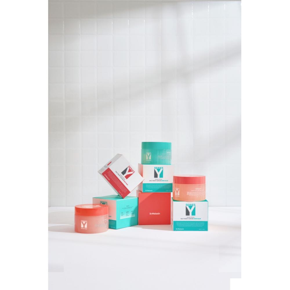 Series Y Scented Sauna Steam Salt Scrub Set Eden blue
