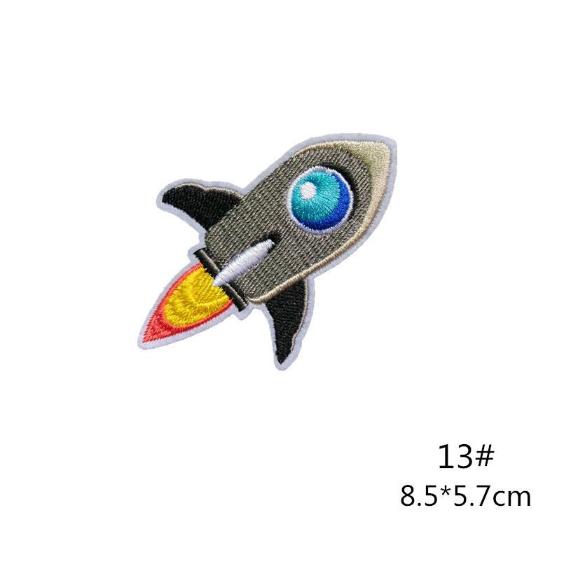 Star Combo Felt Embroidery Patch for Clothing Repair