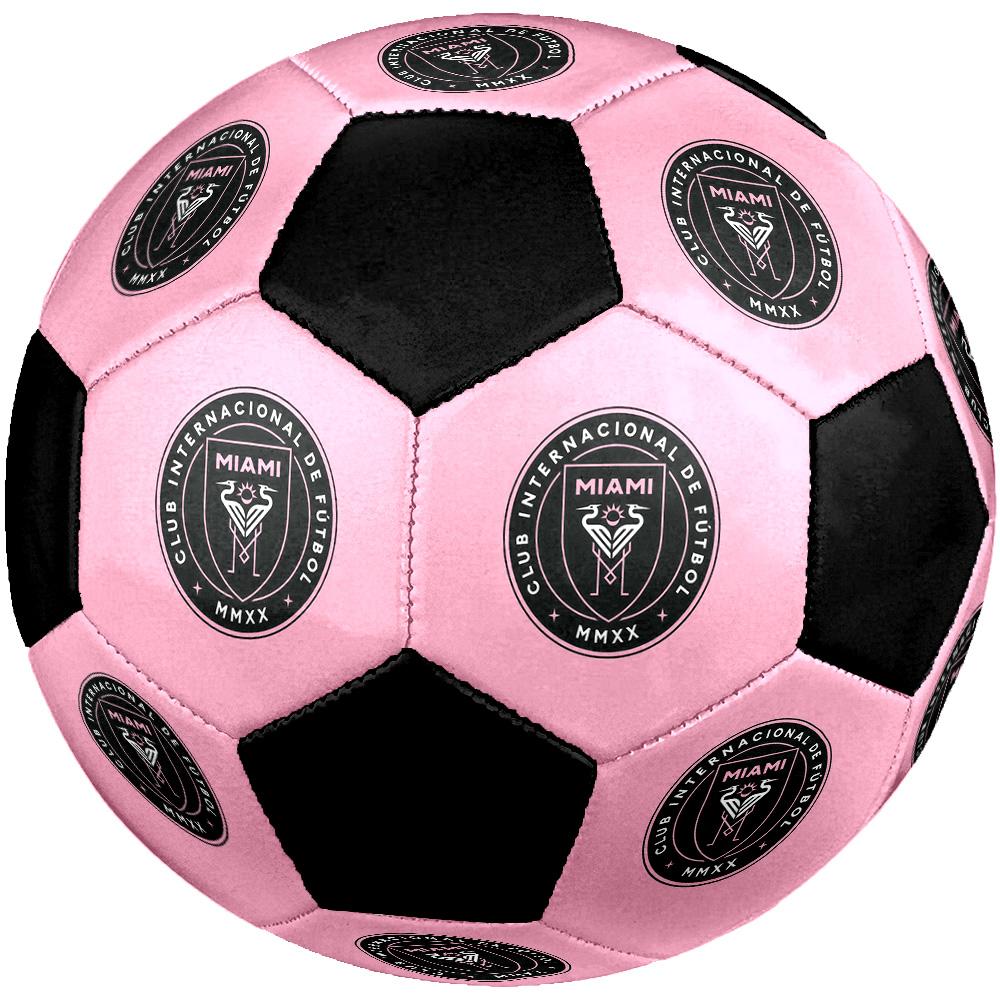 Inter Miami CF Soccer Ball Colorful All Ages Machine Stitched PVC Competition Ready Durable High-Bounce.SIZE5