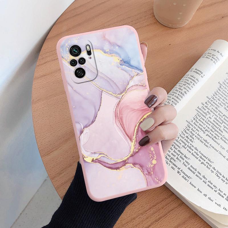 Case For Xiaomi Poco M5S C71 X7 C75 M6 Leopard Soft Silicone Back Cover Phone Case Protective Coque Shell Leopard Painted Bags