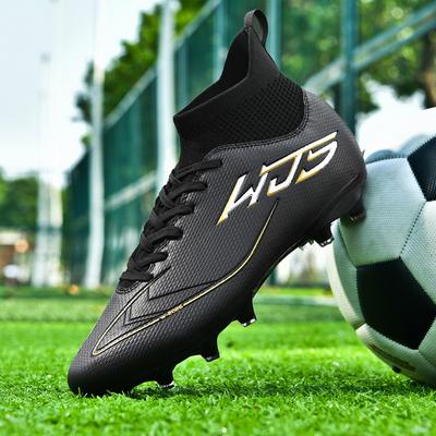 New Men Football Shoes High Quality Fast Soccer Shoes Society Cleats Professional Football Field Boots AG Sneaker High Cut