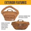 Carhartt Bag Waist Bag Body Bag Shoulder Bag Classic Lightweight Bag Travel Outdoor CB0554 BLACK [Carhartt] 2.5L Water-repellent [B0000554]