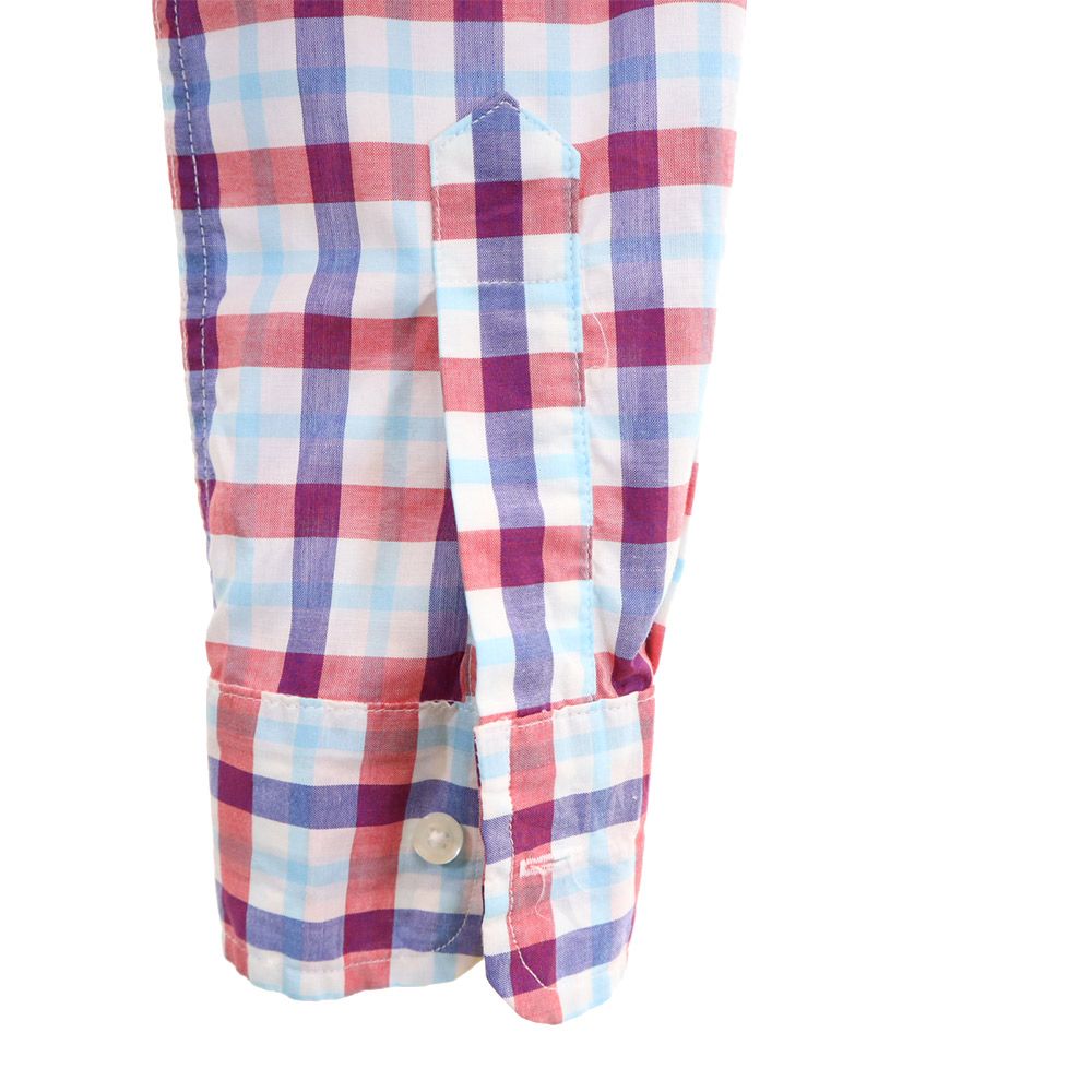 Frank&Eileen Check Pattern Long sleeve Skipper type shirt XS Women Used