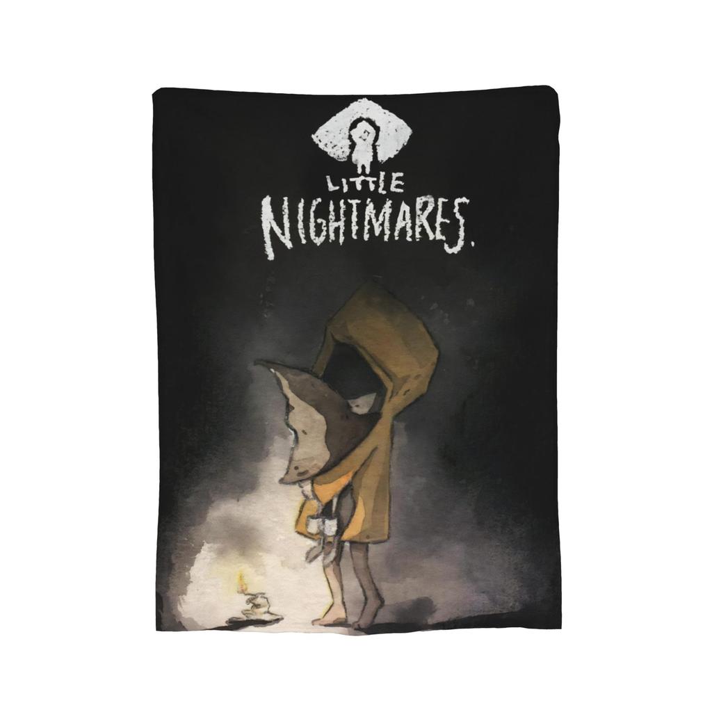 Little Nightmares Horror Blanket Cover Video Game Plush Throw Blanket Summer Air Conditioning Printed Soft Warm Bedsprea,