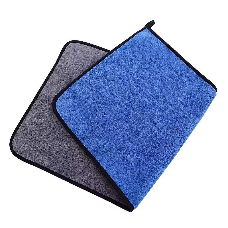 35x75cm Car Cleaning Towels Plush Water Absorbing Wash Towel For Toyota 86 Corolla Prius YARiS Hilux CHR SUPRA RAV4 Accessories