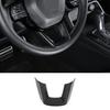 For Honda Civic 11Th -24 Carbon Fiber ABS Steering Wheel U-Shaped Panel Trim