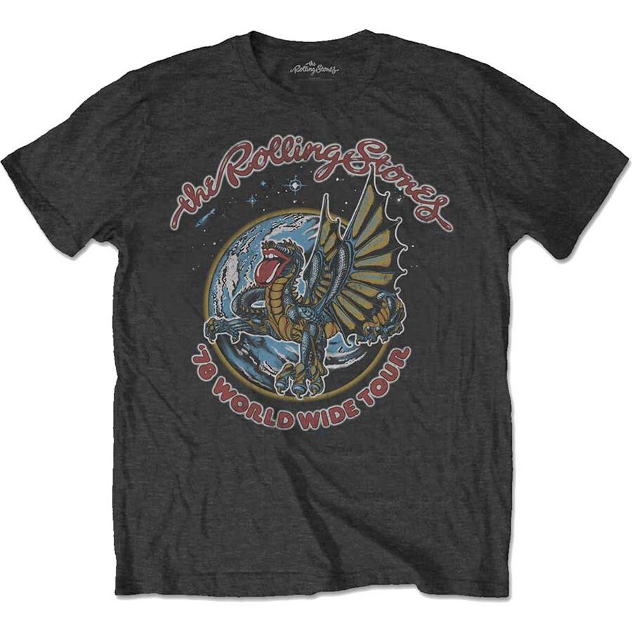 The Rolling Stones - Dragon 78 Tour - Black  T-shirt Unisex T-Shirt XXXXL