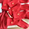 Chinese New Year Ankle Socks Soft Cotton Breathable for Women Girls Wedding New Year Celebration Party Decorations